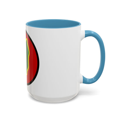 24 Infantry Division SSI (U.S. Army) Accent Coffee Mug