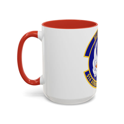 514th Aeromedical Evacuation Squadron (U.S. Air Force) Accent Coffee Mug