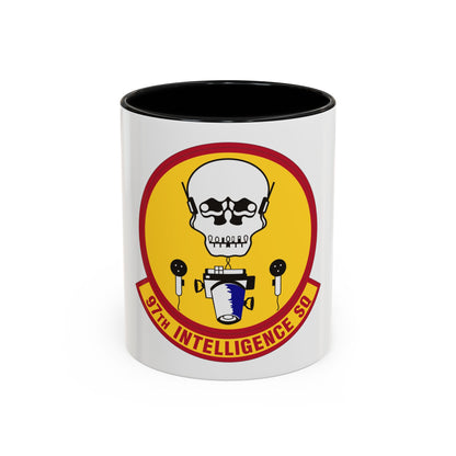 97th Intelligence Squadron (U.S. Air Force) Accent Coffee Mug