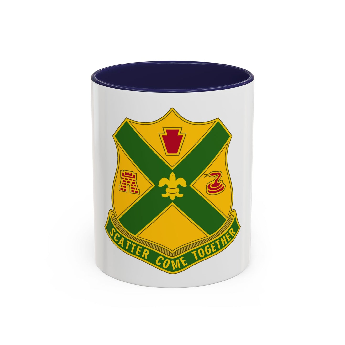 200th Field Artillery Battalion (U.S. Army) Accent Coffee Mug