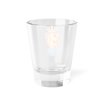 Coat of arms of the Geographical Survey of Norway - Shot Glass 1.5oz