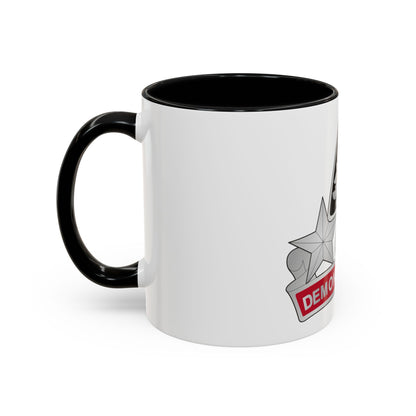 31st Engineer Battalion 2 (U.S. Army) Accent Coffee Mug