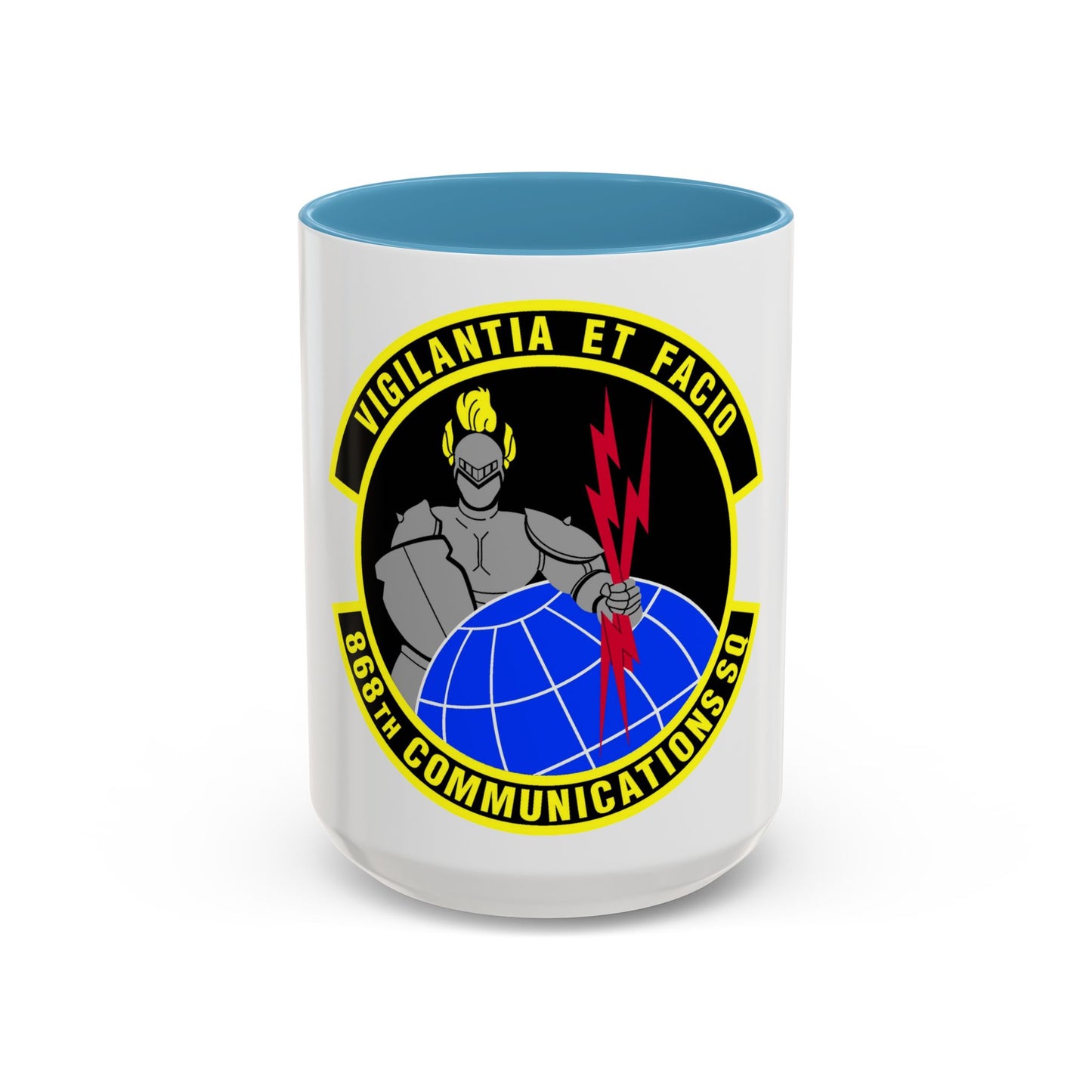 868th Communications Squadron (U.S. Air Force) Accent Coffee Mug