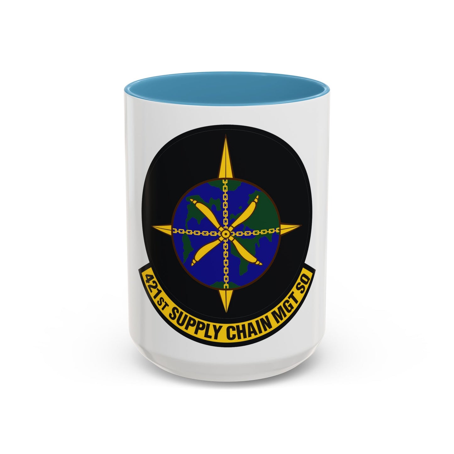 421st Supply Chain Management Squadron (U.S. Air Force) Accent Coffee Mug