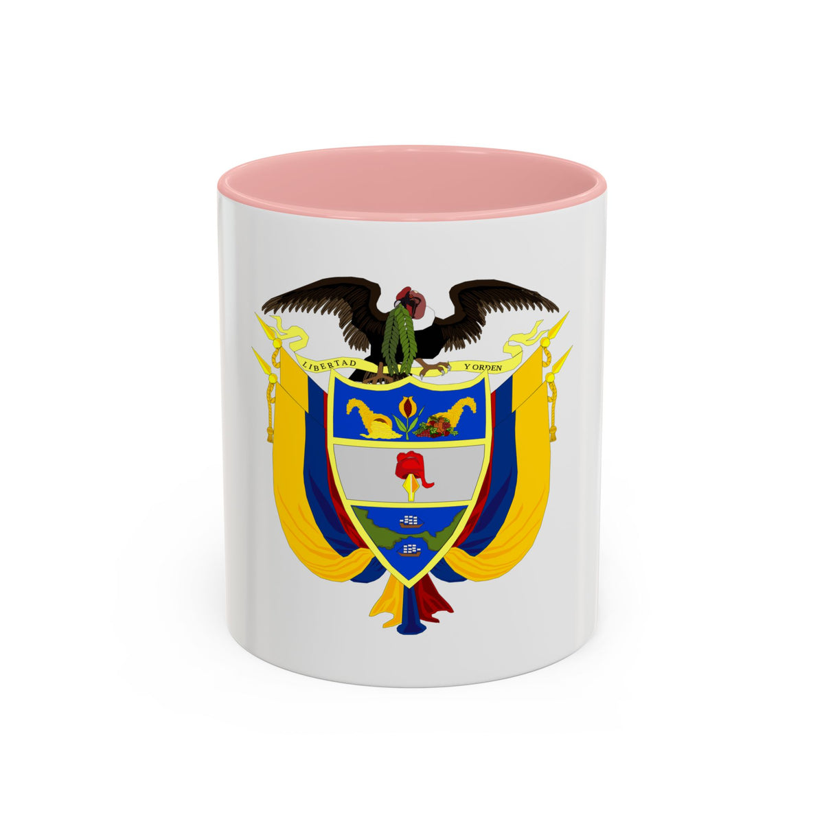 Coat of arms of Colombia 3 - Accent Coffee Mug
