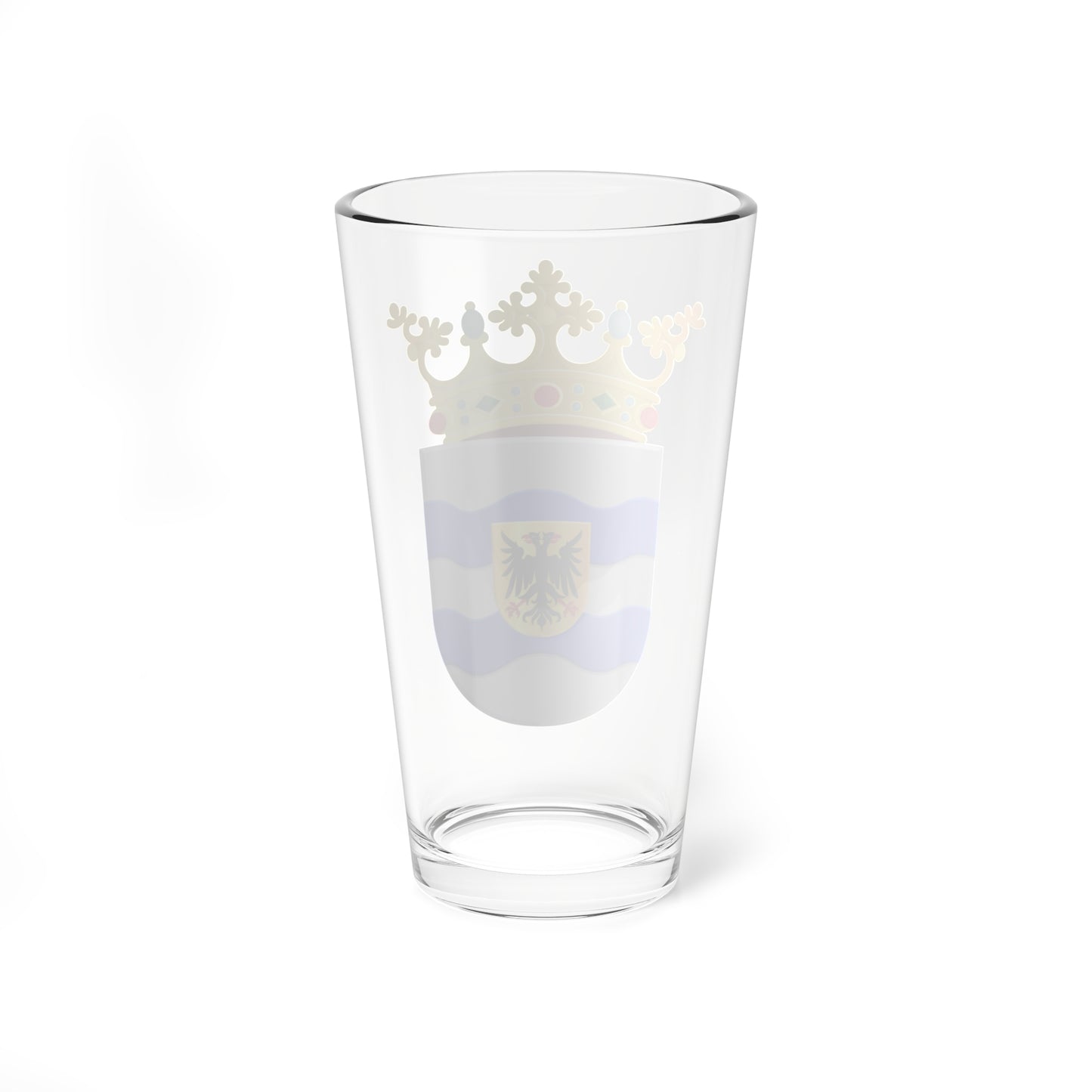 Coat of arms of West Maas en Waal (Netherlands) (Coat of Arms) Pint Glass 16oz