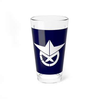 Flag of Ibaraki Ibaraki (Japan) Pint Glass 16oz