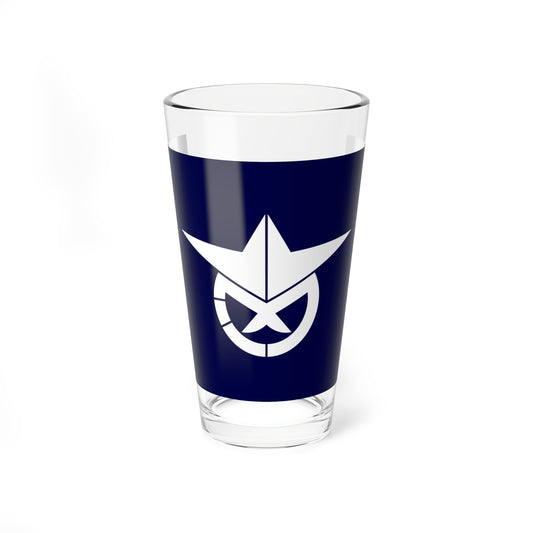 Flag of Ibaraki Ibaraki (Japan) Pint Glass 16oz