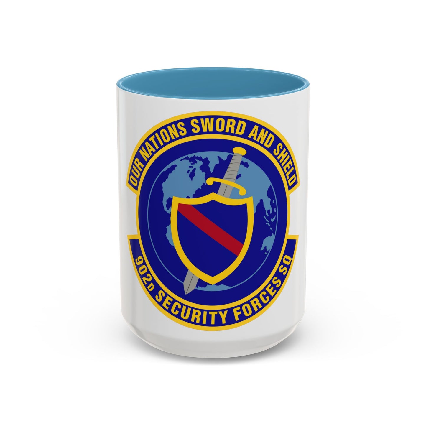 902d Security Forces Squadron (U.S. Air Force) Accent Coffee Mug