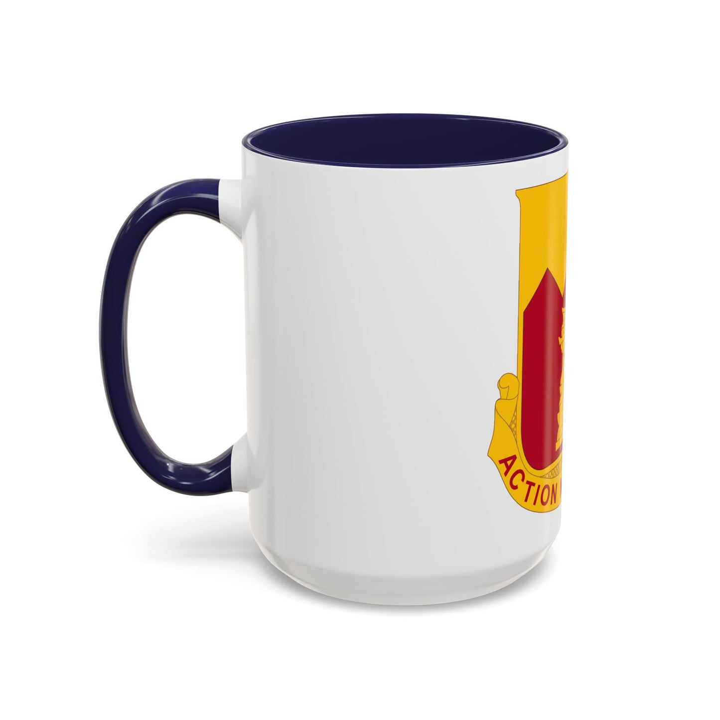 143rd Armored Field Artillery Battalion (U.S. Army) Accent Coffee Mug