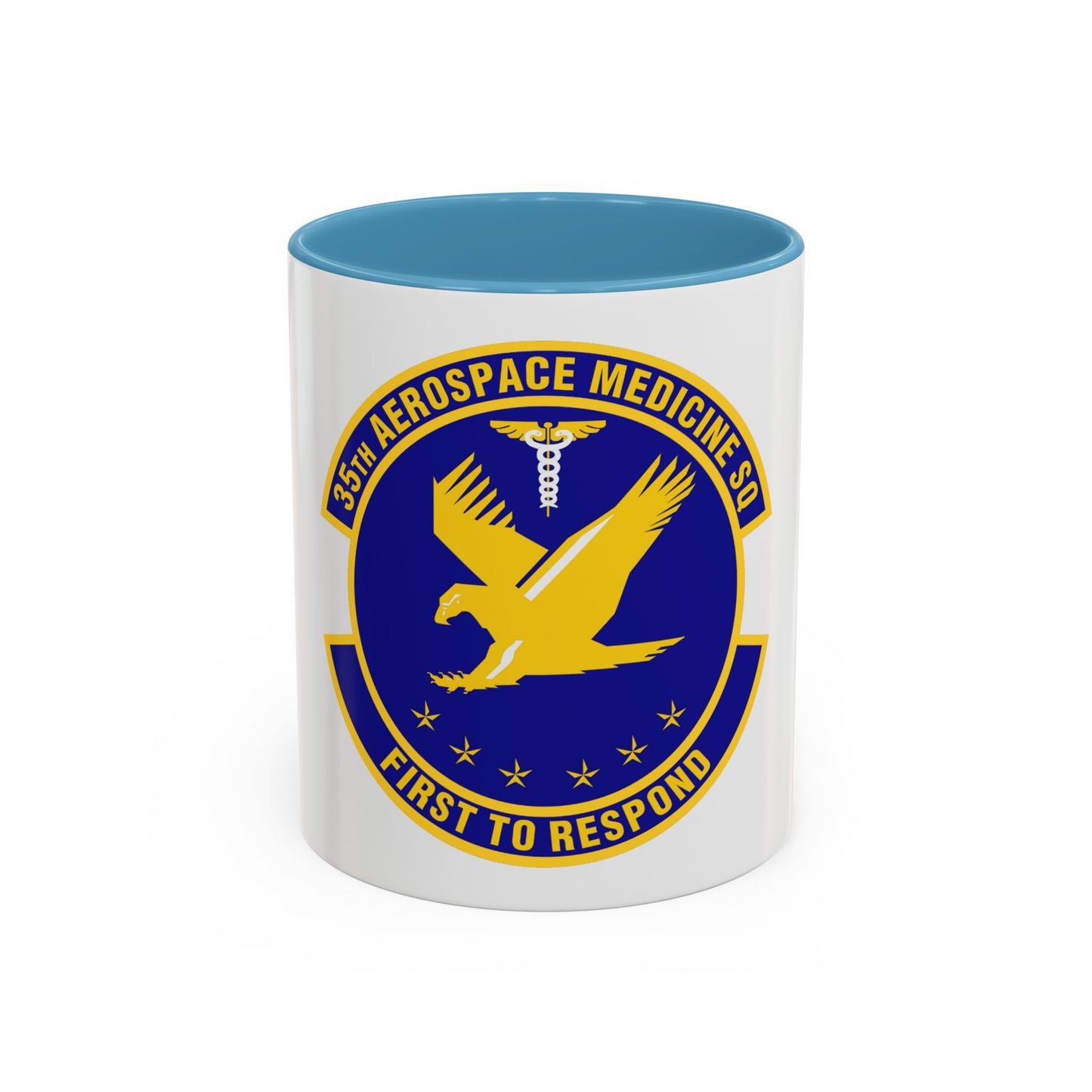 35th Aerospace Medicine Squadron (U.S. Air Force) Accent Coffee Mug
