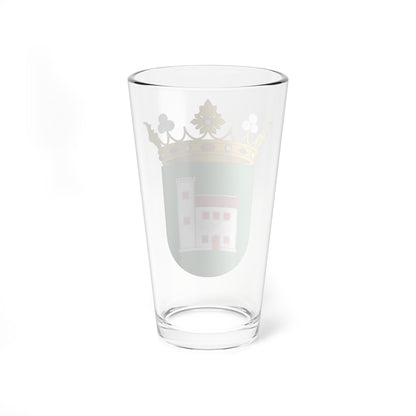 Escudo de Massanassa-Valencia (Spain) (Coat of Arms) Pint Glass 16oz
