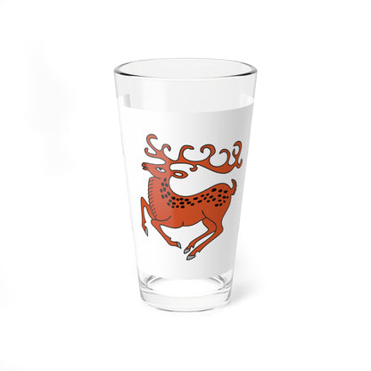 Flag of Zilairsky rayon (Russia) Pint Glass 16oz