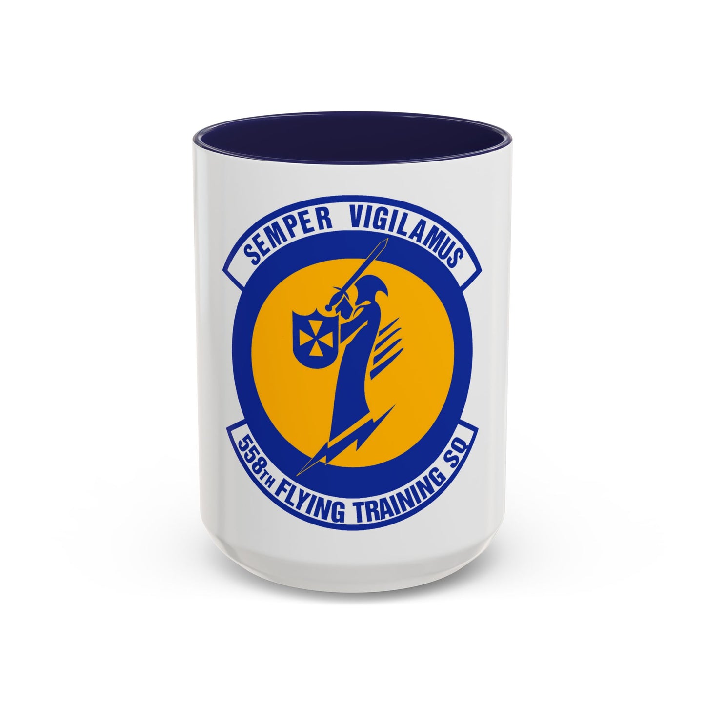 558 Flying Training Squadron AETC (U.S. Air Force) Accent Coffee Mug