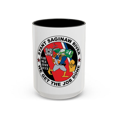USCG STANT Saginaw River NEW 09 (U.S. Coast Guard) Accent Coffee Mug