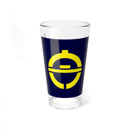 Flag of Shishikui Tokushima 1976-2006 (Japan) Pint Glass 16oz