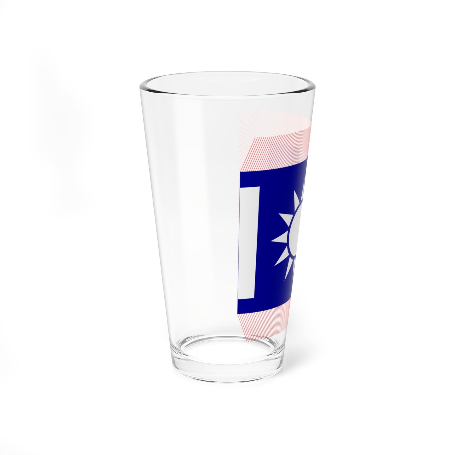 Chinese National Revolutionary Army Corps Flag 1925 (China) Pint Glass 16oz