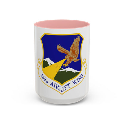 152d Airlift Wing (U.S. Air Force) Accent Coffee Mug