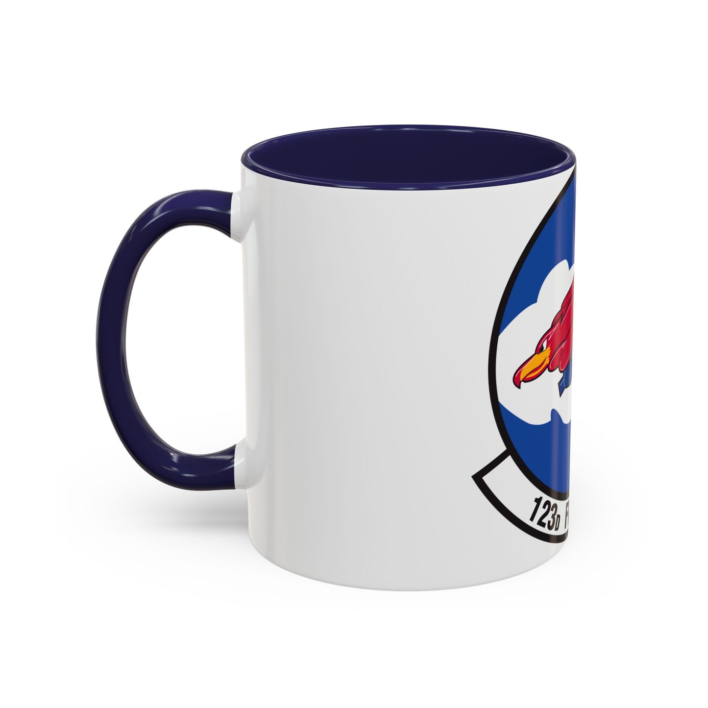 123 Fighter Squadron (U.S. Air Force) Accent Coffee Mug