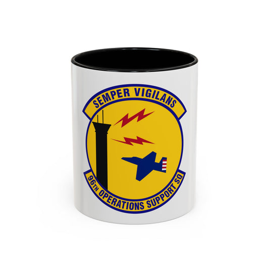 96th Operations Support Squadron (U.S. Air Force) Accent Coffee Mug
