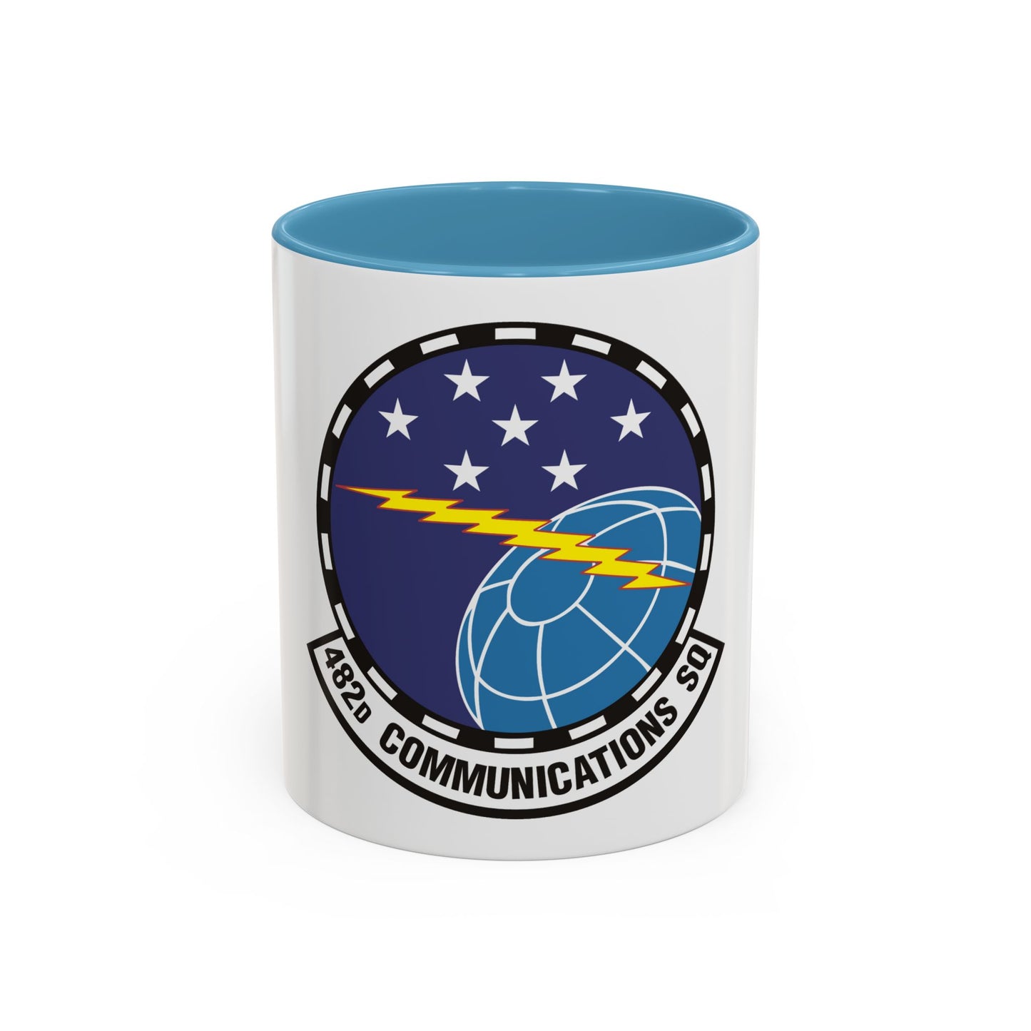 482d Communications Squadron (U.S. Air Force) Accent Coffee Mug