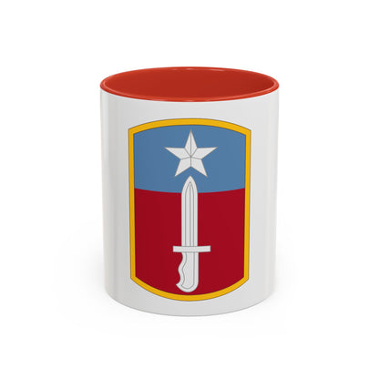 205TH INFANTRY BRIGADE (U.S. Army) Accent Coffee Mug