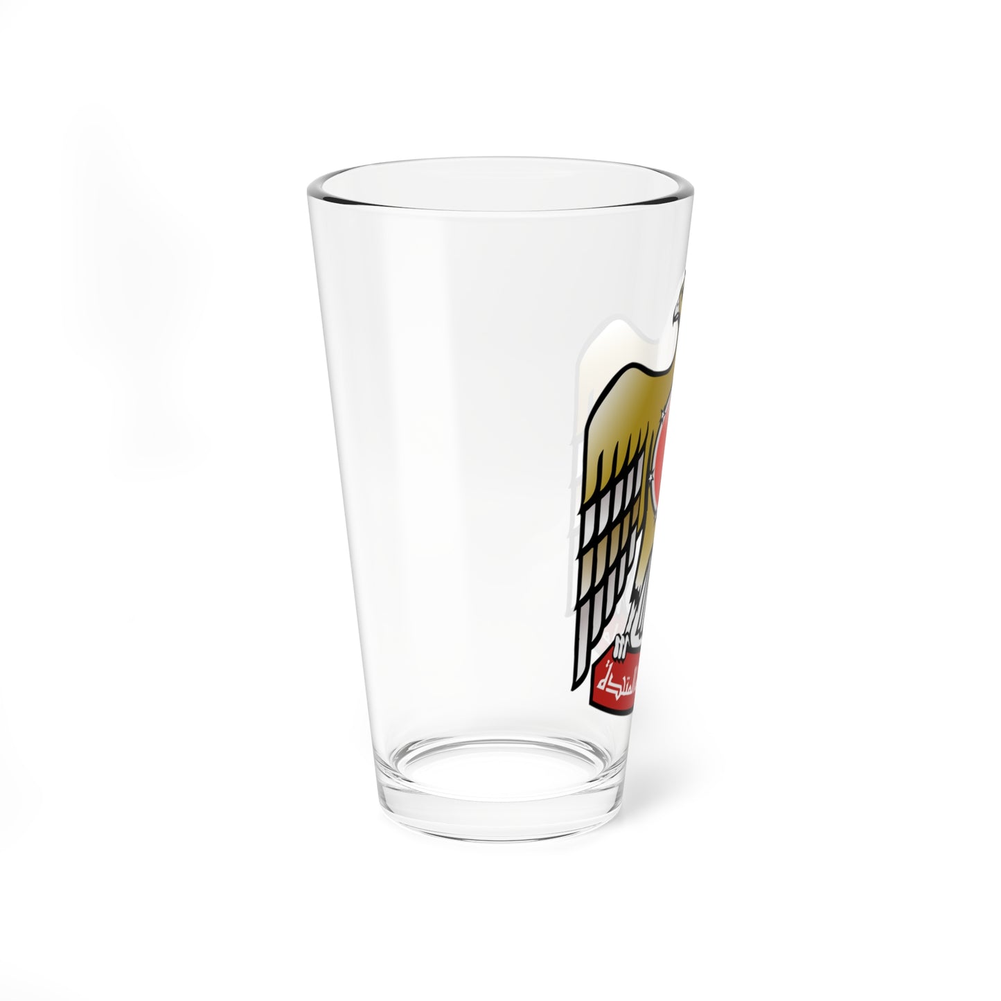 Emblem of the United Arab Emirates (United Arab Emirates) (Coat of Arms) Pint Glass 16oz
