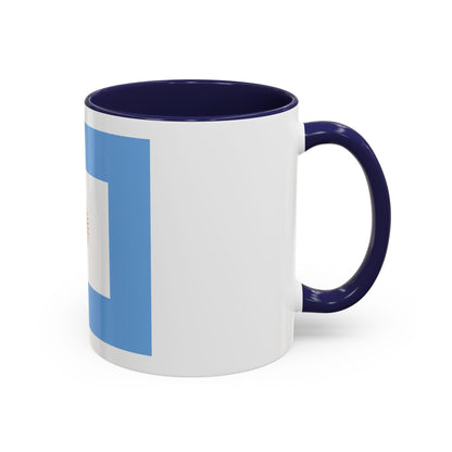 Naval Jack of Argentina - Accent Coffee Mug