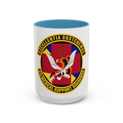 23d Medical Support Squadron (U.S. Air Force) Accent Coffee Mug