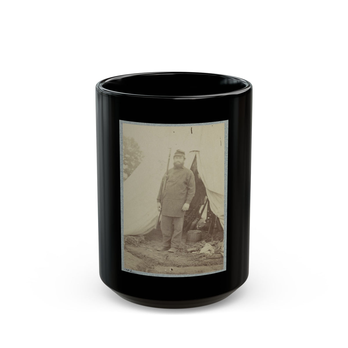 2d Rhode Island Infantry 034 (U.S. Civil War) Black Coffee Mug