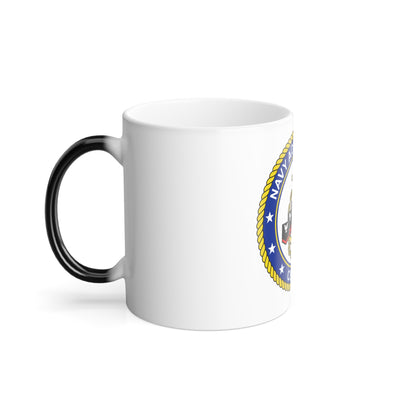 Navy Advancement Center NAC (U.S. Navy) Color Changing Mug 11oz