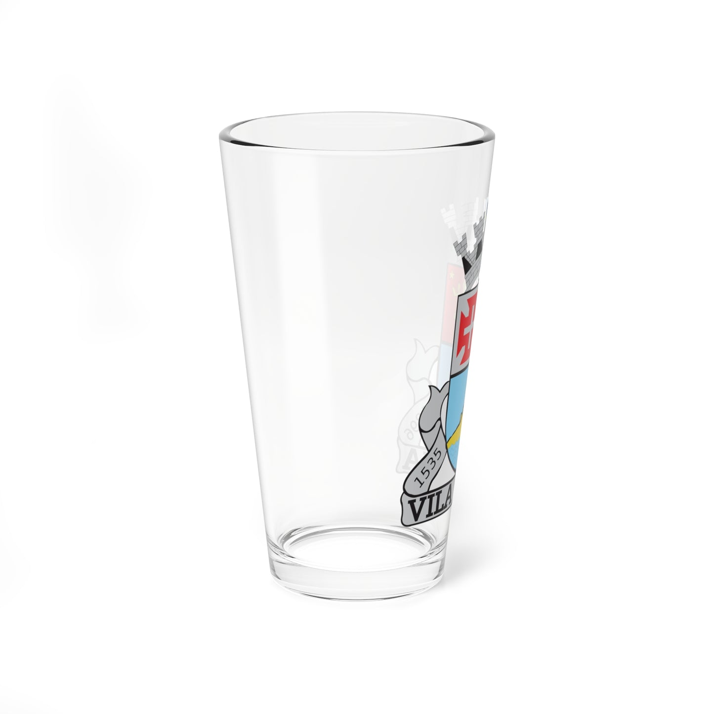 Coat of Arms Vila Velha (Brazil) (Coat of Arms) Pint Glass 16oz