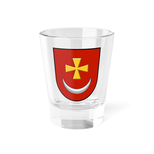 Borzna coat of arms escutcheon (Ukraine) (Coat of Arms) Shot Glass 1.5oz