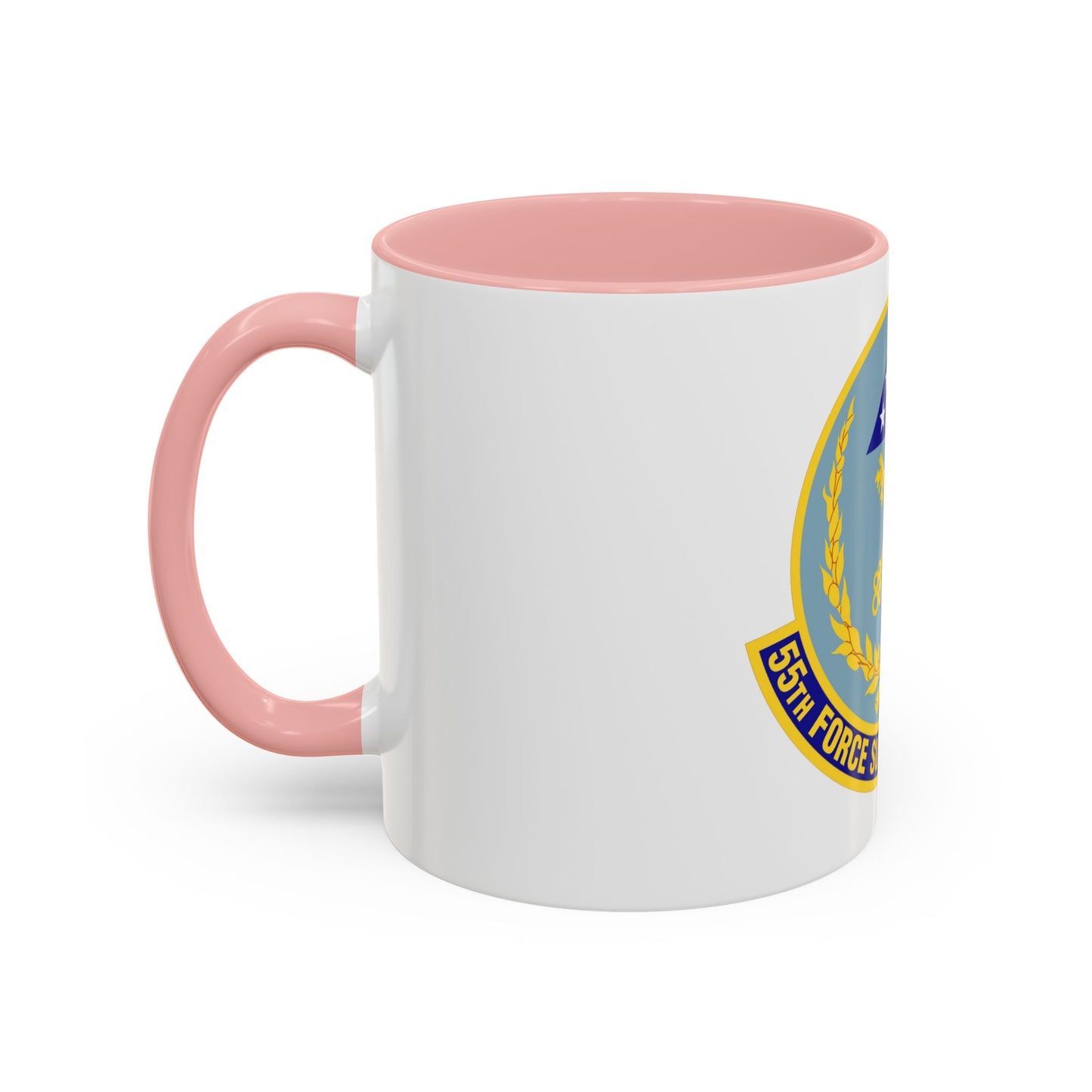 55th Force Support Squadron (U.S. Air Force) Accent Coffee Mug