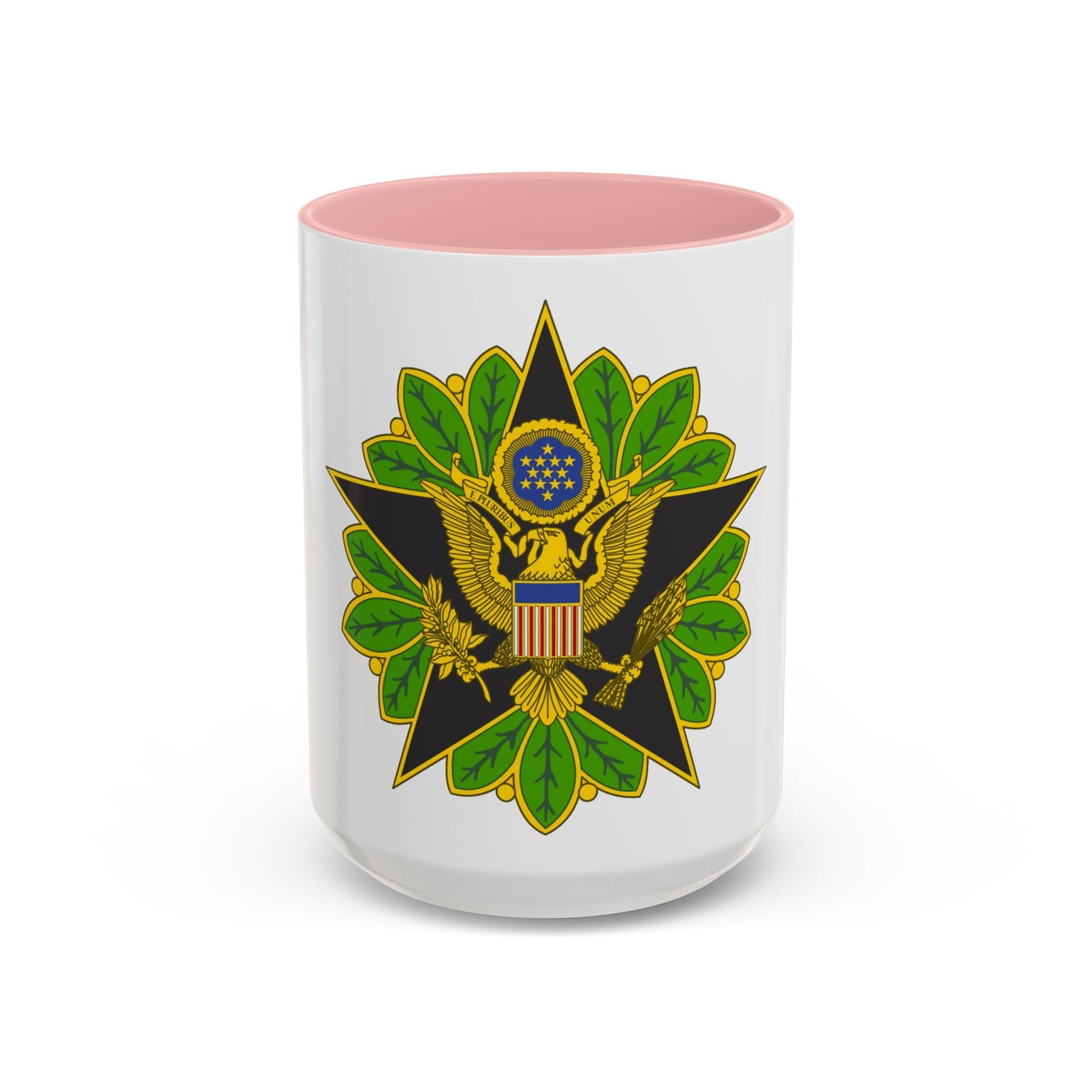 Staff Identification Badge (U.S. Army) Accent Coffee Mug