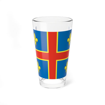 Flag of Clermont-Ferrand (France) Pint Glass 16oz