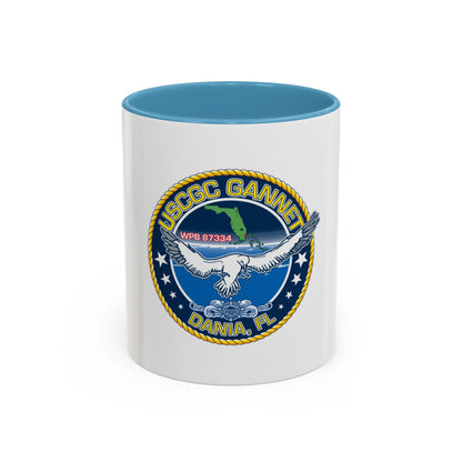 USCGC Gannet Dania FL (U.S. Coast Guard) Accent Coffee Mug