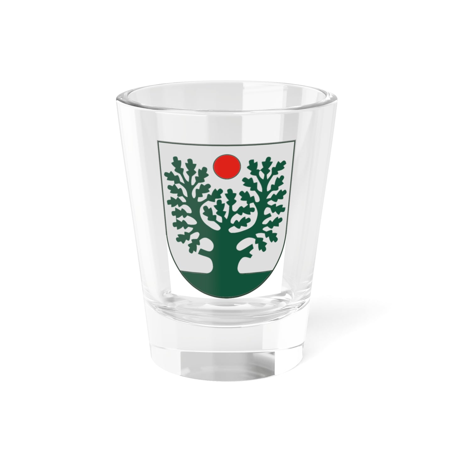Gaure COA (Lithuania) (Coat of Arms) Shot Glass 1.5oz