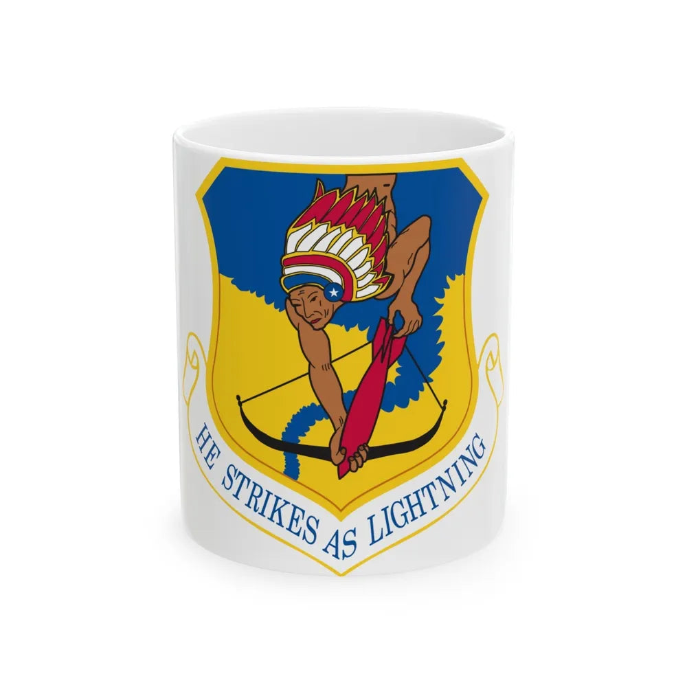 101st Air Refueling Wing (U.S. Air Force) White Coffee Mug-11oz-Go Mug Yourself