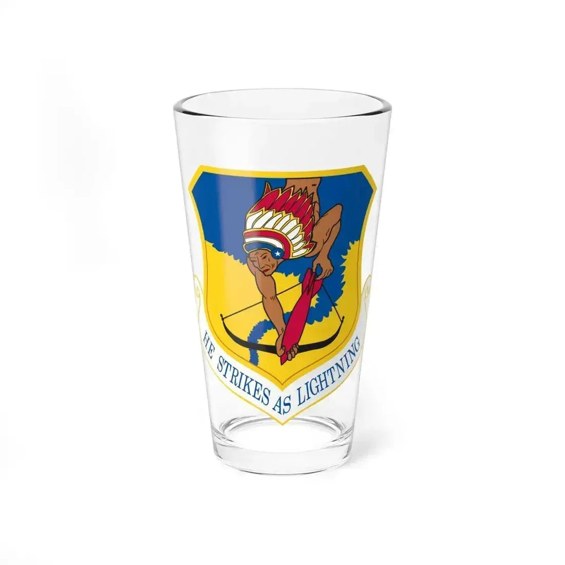 101st Air Refueling Wing (U.S. Air Force) Pint Glass 16oz - Go Mug Yourself