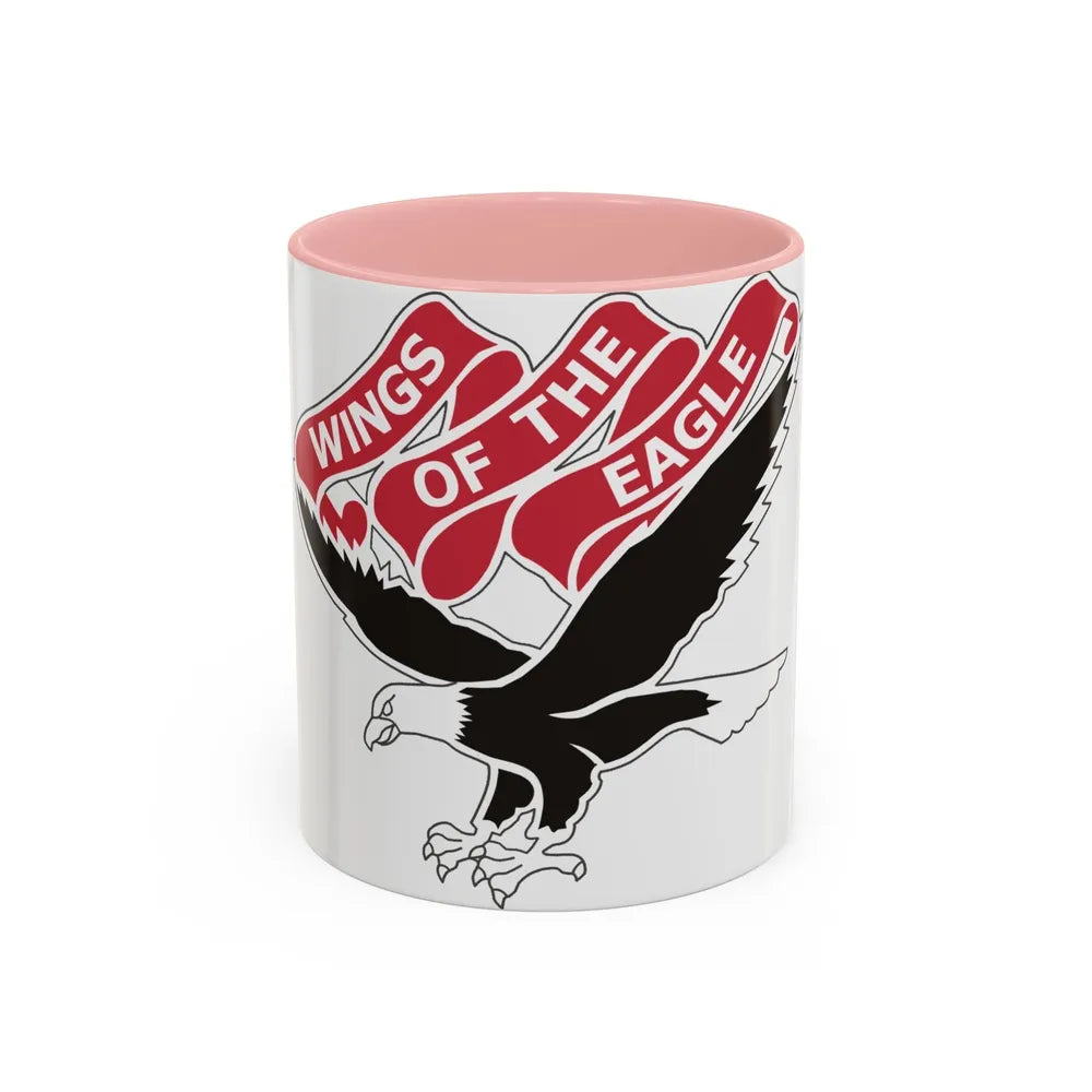 101st Aviation Regiment (U.S. Army) Accent Coffee Mug-11oz-Pink-Go Mug Yourself