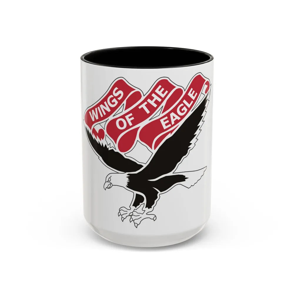 101st Aviation Regiment (U.S. Army) Accent Coffee Mug-15oz-Black-Go Mug Yourself