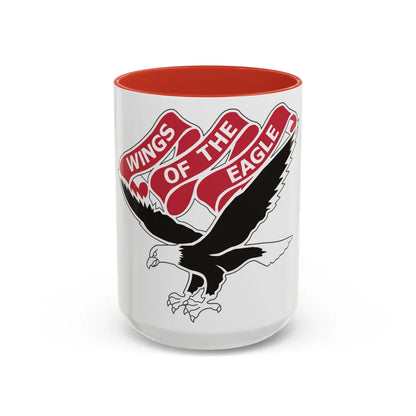 101st Aviation Regiment (U.S. Army) Accent Coffee Mug-15oz-Red-Go Mug Yourself