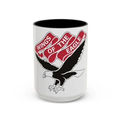 101st Aviation Regiment (U.S. Army) Accent Coffee Mug 15oz Black - Go Mug Yourself