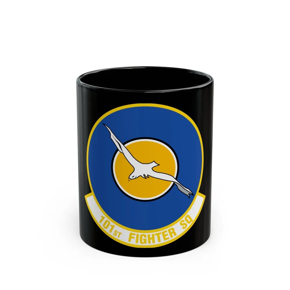 101st Fighter Squadron (U.S. Air Force) Black Coffee Mug-11oz-Go Mug Yourself