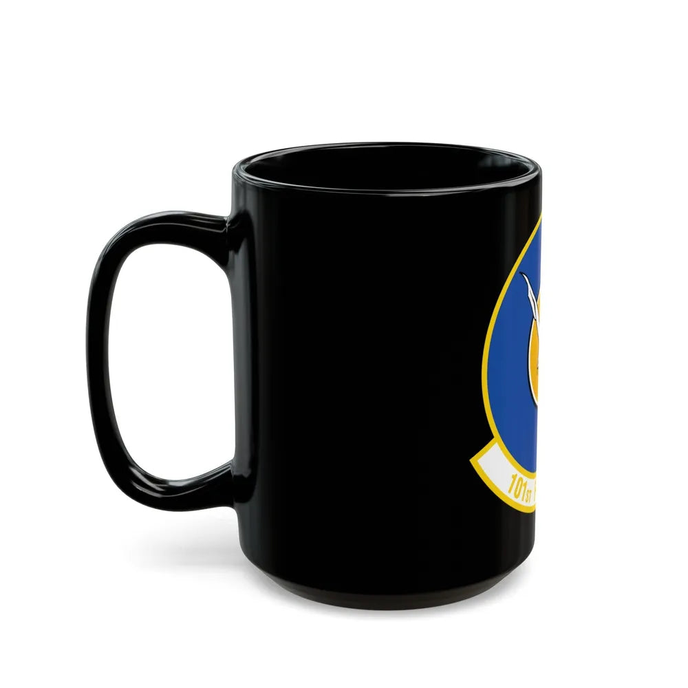 101st Fighter Squadron (U.S. Air Force) Black Coffee Mug-Go Mug Yourself