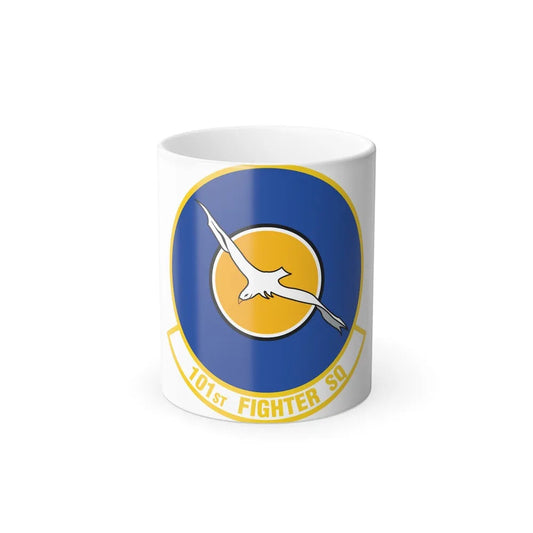 101st Fighter Squadron (U.S. Air Force) Color Changing Mug 11oz-11oz-Go Mug Yourself