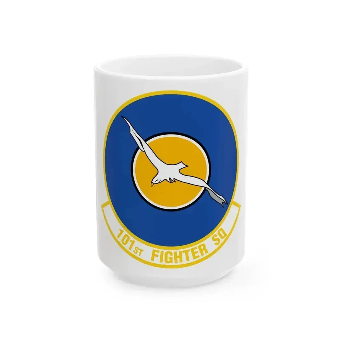 101st Fighter Squadron (U.S. Air Force) White Coffee Mug - Go Mug Yourself