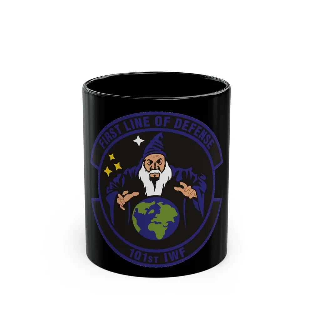 101st Information Warfare Flight (U.S. Air Force) Black Coffee Mug-11oz-Go Mug Yourself