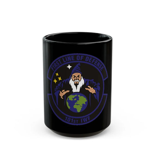 101st Information Warfare Flight (U.S. Air Force) Black Coffee Mug-15oz-Go Mug Yourself